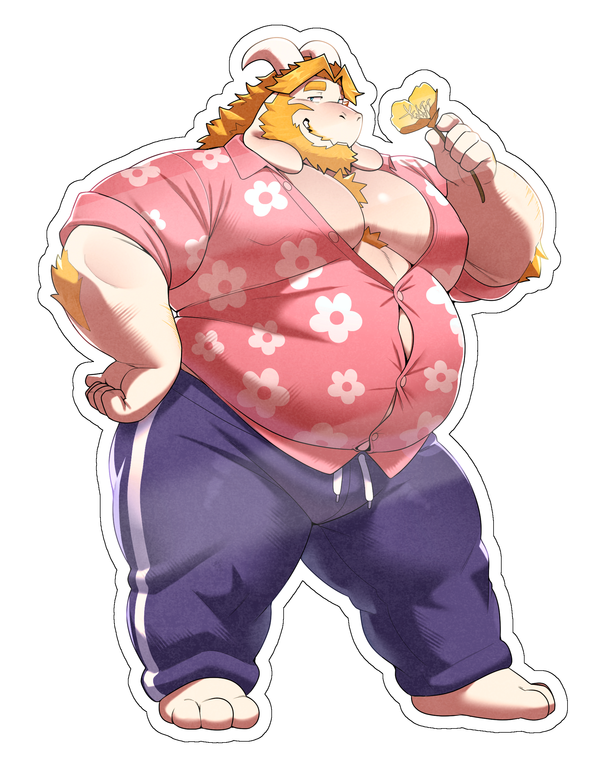 Asgore standee
