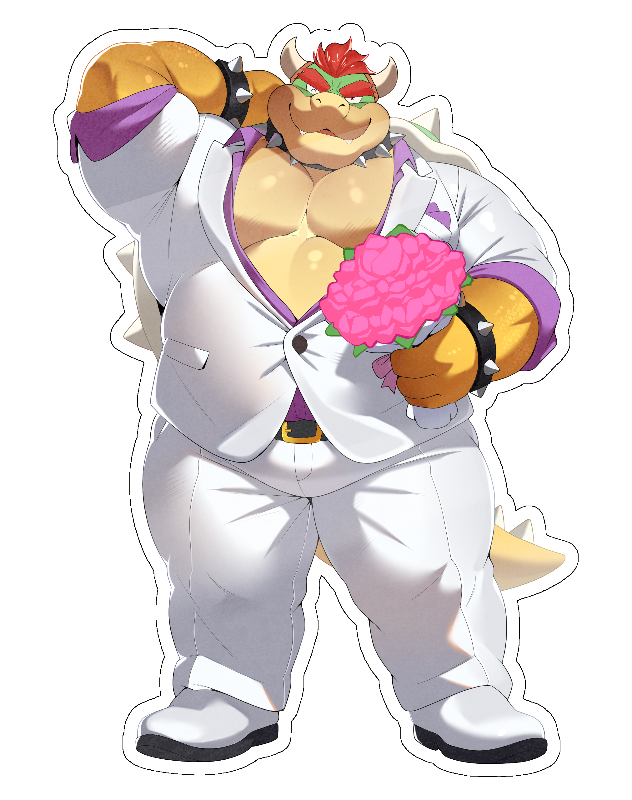 Bowser standee